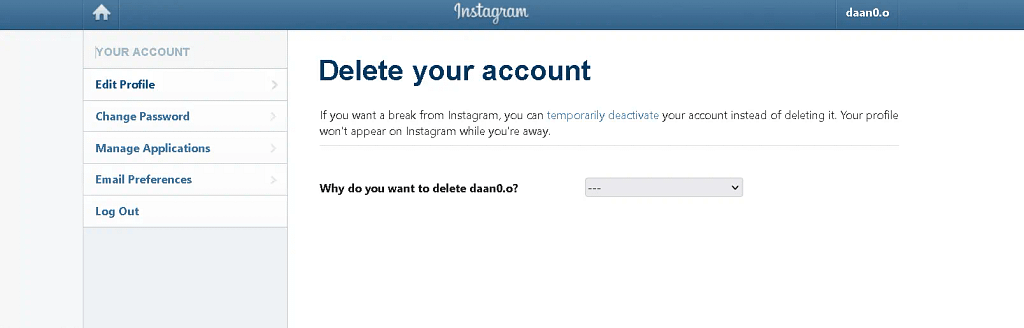 How to Delete Your Instagram Account